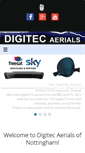 Mobile Screenshot of digitecaerials.co.uk